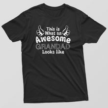 Reality Glitch This is What an Awesome Grandad Looks Like Mens T-Shirt