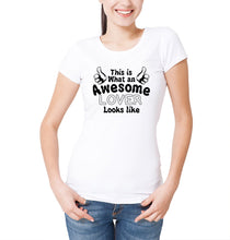 Reality Glitch This Is What An Awesome Lover Looks Like Womens T-Shirt