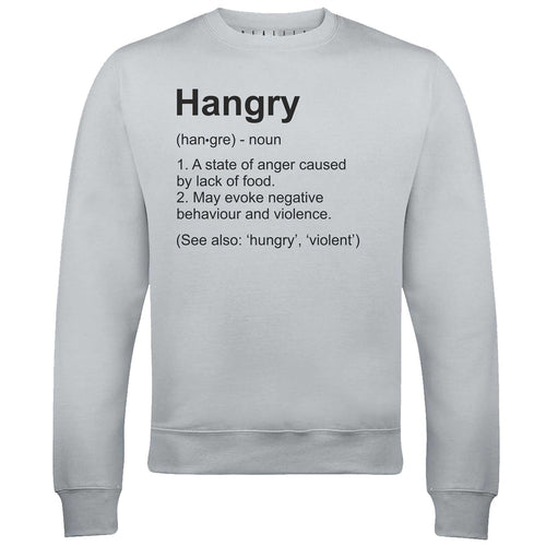 Men's Hangry Definition Sweatshirt