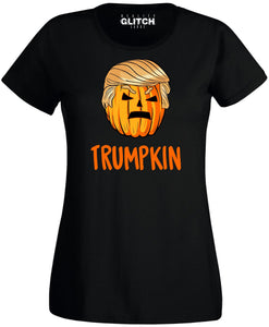 Halloween Trumpkin Women's T-shirt -  Inspired By Donald Trump