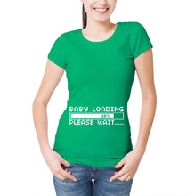 Reality Glitch Womens Baby loading  T-Shirt