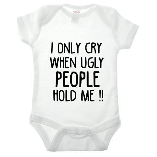 Cry For Ugly People Babygrow