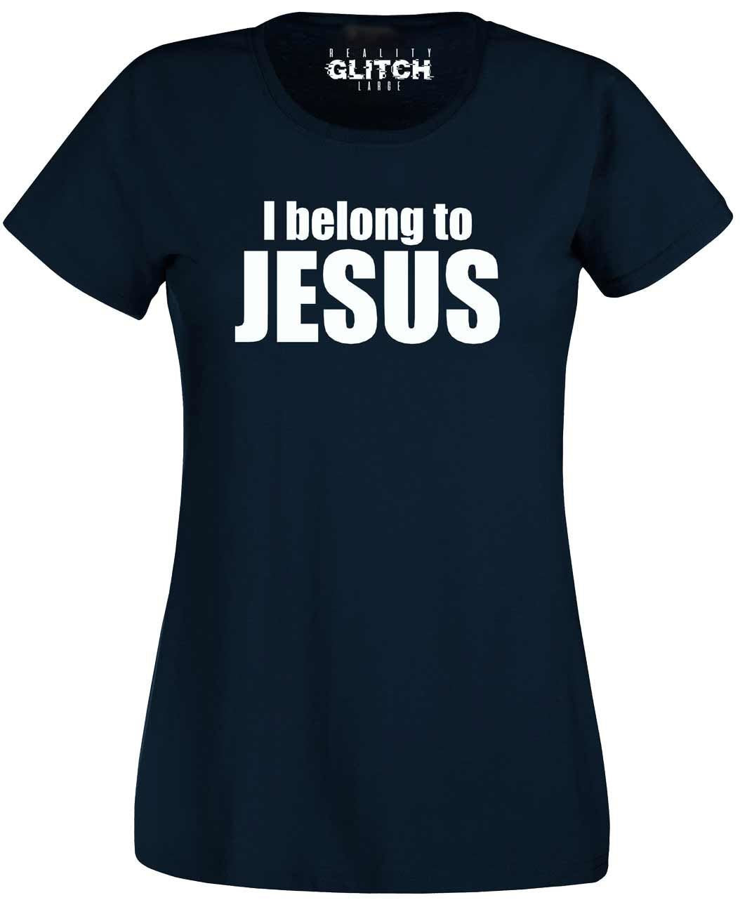 Women's I Belong To Jesus Fitted T-Shirt