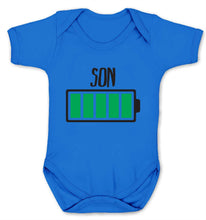 Reality Glitch Son Battery Fully Charged Kids Babygrow