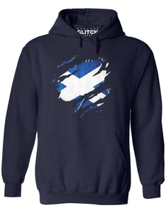 Men's Torn Scotland Hoodie