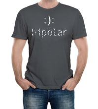 Reality Glitch Bipolar Mens T-Shirt