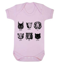 Reality Glitch Big Cats Sketch Kids Babygrow