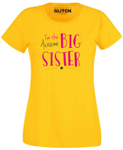 Reality Glitch Awesome Big Sister Kids T-Shirt