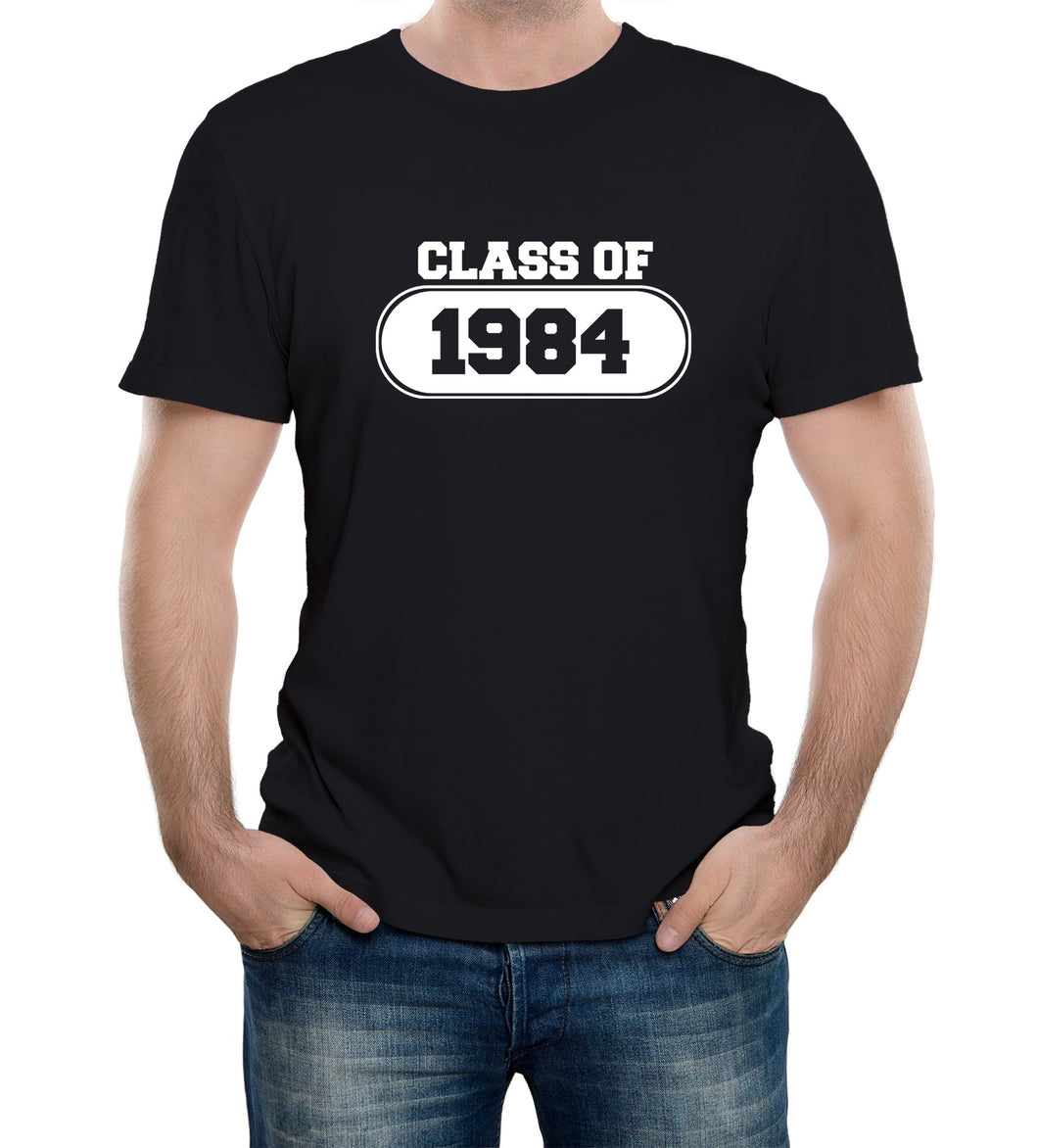 Reality Glitch Class of 1984 College School Graduation  Mens T-Shirt