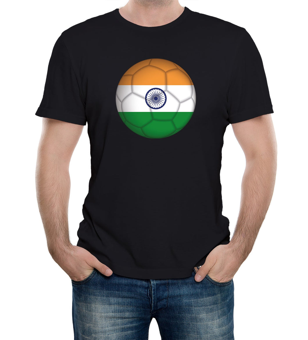 Reality Glitch India Football Supporter Mens T-Shirt