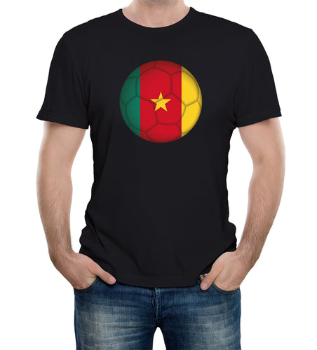 Reality Glitch Cameroon Football Supporter Mens T-Shirt