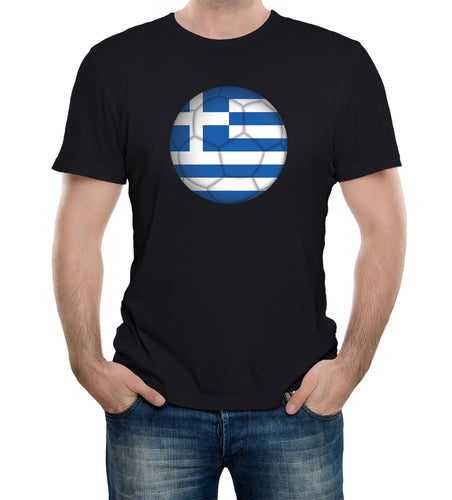 Reality Glitch Greece Football Supporter Mens T-Shirt