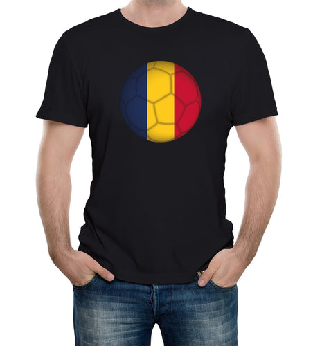 Reality Glitch Romania Football Supporter Mens T-Shirt