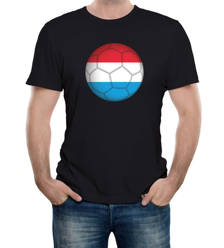 Reality Glitch Luxembourg Football Supporter Mens T-Shirt