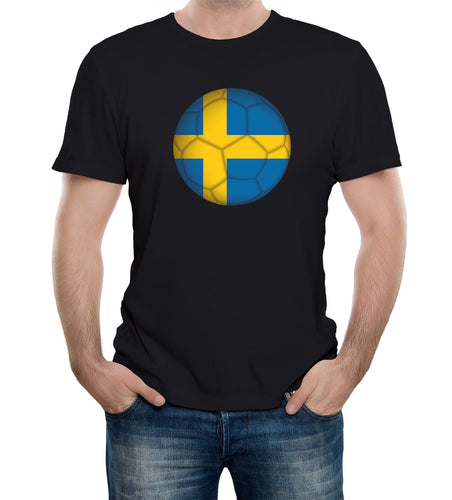 Reality Glitch Sweden Football Supporter Mens T-Shirt