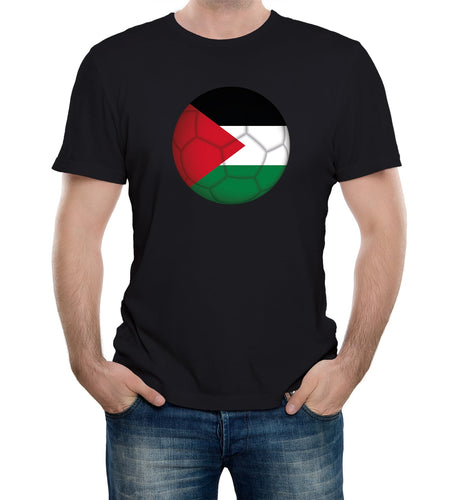 Reality Glitch Palestine Football Supporter Mens T-Shirt