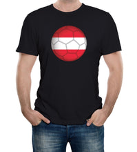 Reality Glitch Austria Football Supporter Mens T-Shirt