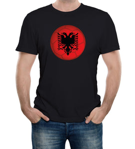 Reality Glitch Albania Football Supporter Mens T-Shirt