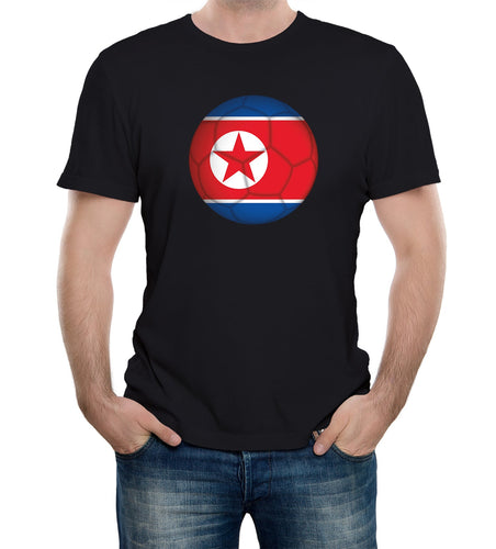 Reality Glitch North Korea Football Supporter Mens T-Shirt