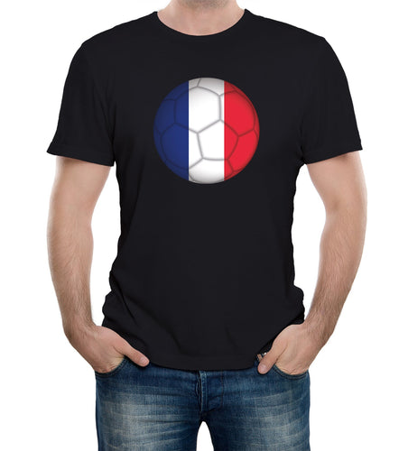 Reality Glitch France Football Supporter Mens T-Shirt