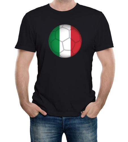 Reality Glitch Italy Football Supporter Mens T-Shirt