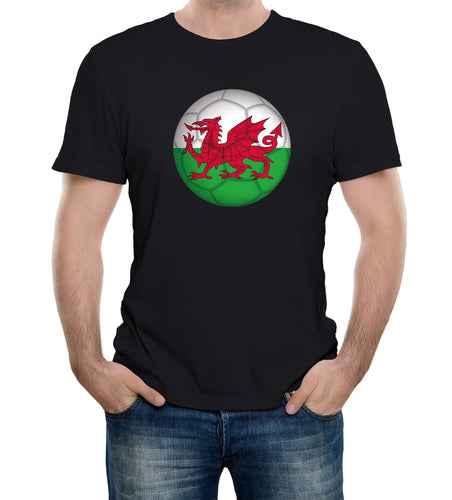 Reality Glitch Wales Football Supporter Mens T-Shirt