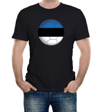 Reality Glitch Estonia Football Supporter Mens T-Shirt