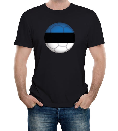 Reality Glitch Estonia Football Supporter Mens T-Shirt