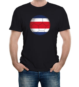 Reality Glitch Costa Rica Football Supporter Mens T-Shirt