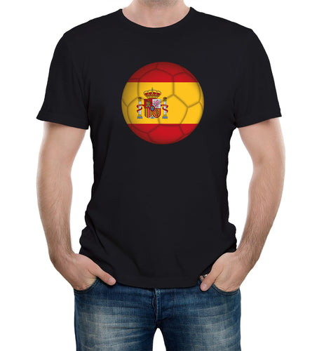 Reality Glitch Spain Football Supporter Mens T-Shirt