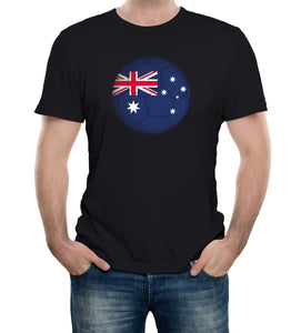 Reality Glitch Australia Football Supporter Mens T-Shirt