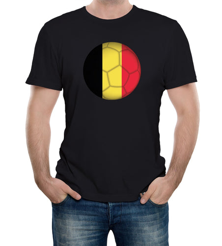 Reality Glitch Belgium Football Supporter Mens T-Shirt