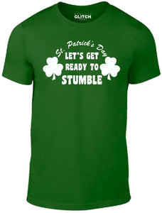 Men's Dark Green T-shirt With a St Patrick's Day funny slogan Printed Design