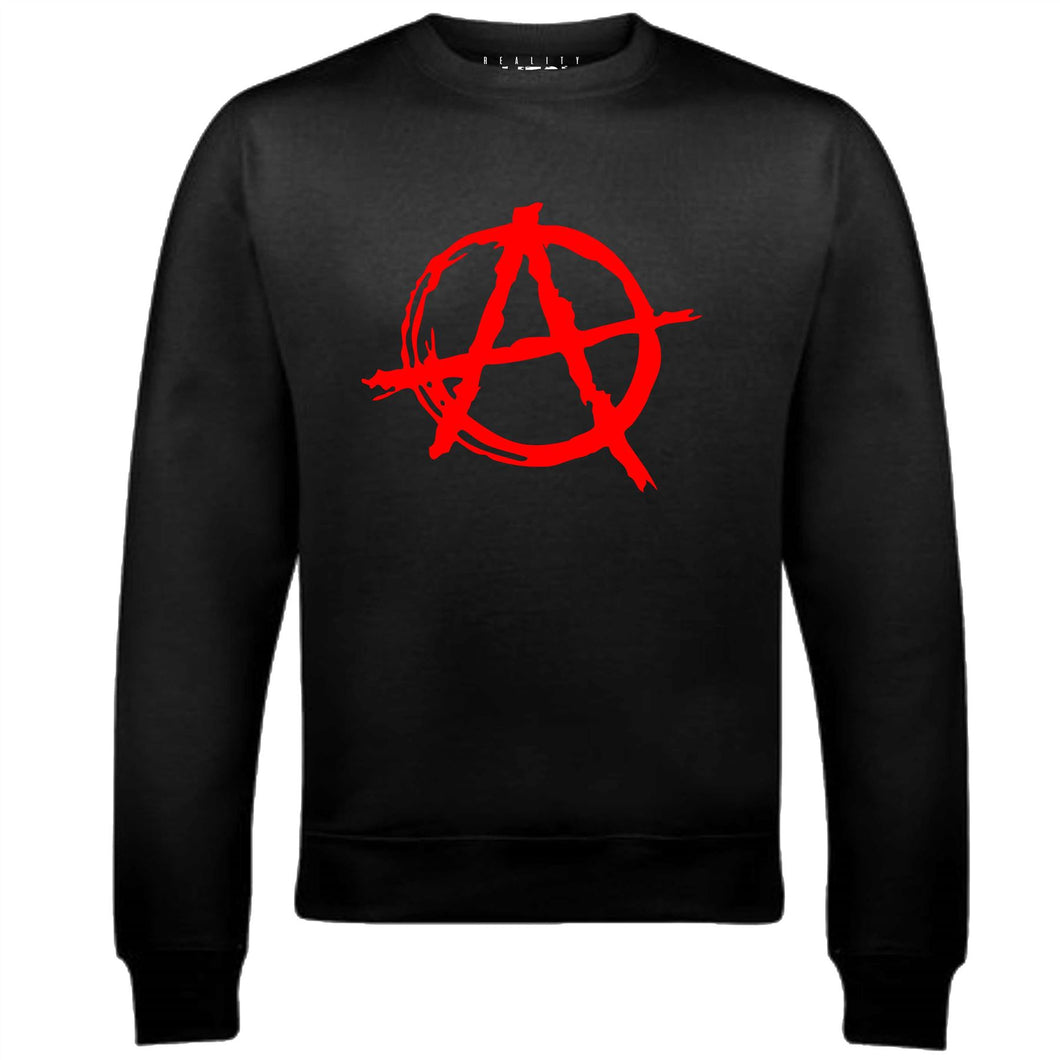Men's Anarchy Symbol Sweatshirt