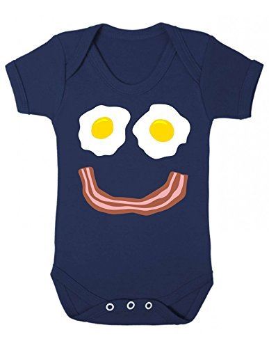 Bacon Egg Smile Babygrow