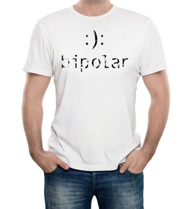 Reality Glitch Bipolar Mens T-Shirt