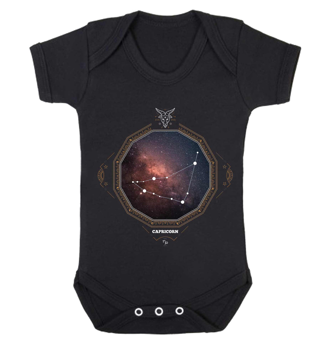 Reality Glitch Capricorn Star Sign Constellation Kids Babygrow