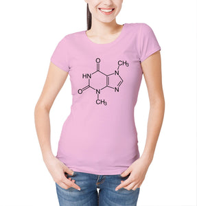 Reality Glitch Chocolate Molecule Womens T-Shirt