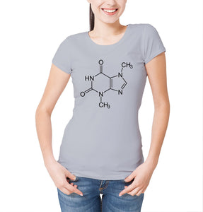 Reality Glitch Chocolate Molecule Womens T-Shirt