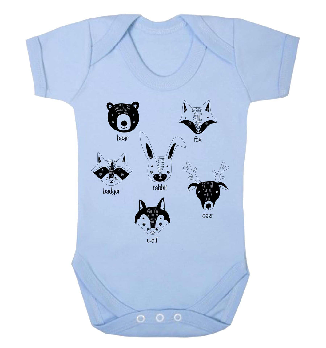 Reality Glitch Cute Animals Sketch Kids Babygrow