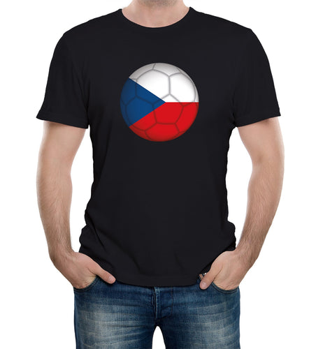 Reality Glitch Czech Republic Football Supporter Mens T-Shirt