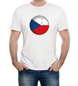 Reality Glitch Czech Republic Football Supporter Mens T-Shirt
