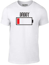 Reality Glitch Daddy Battery Empty Mens T-Shirt