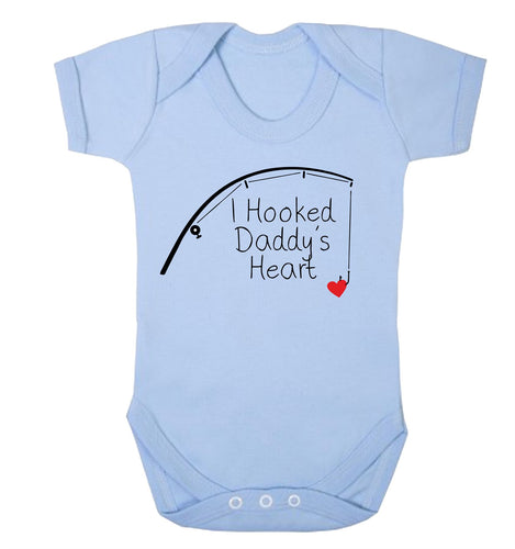 I Hooked Daddy's Heart Babygrow