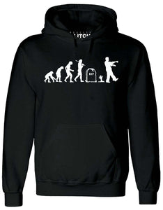 Men's Zombie Evolution Hoodie.