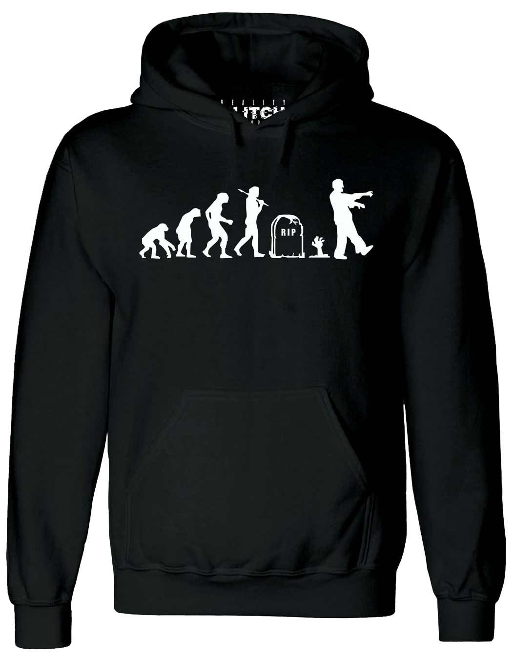 Men's Zombie Evolution Hoodie.