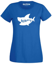 Reality Glitch Mummy Shark Womens T-Shirt