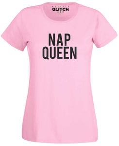 Nap Queen Womens T-Shirt