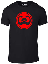 Men's Black T-shirt With a Red Tower Of Serpents Printed Design