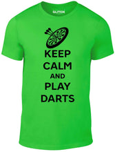 Men's Keep Calm And Play Darts T-Shirt